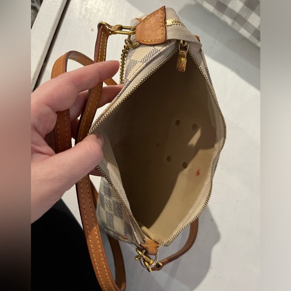 Louis Vuitton Eva clutch crossbody damier azur - Picture 12 of 16